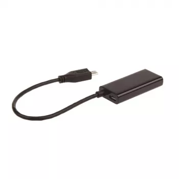 Adapter MHL(M)->HDMI(F)+ USB MICRO(BF)(11 PIN) 16 cm