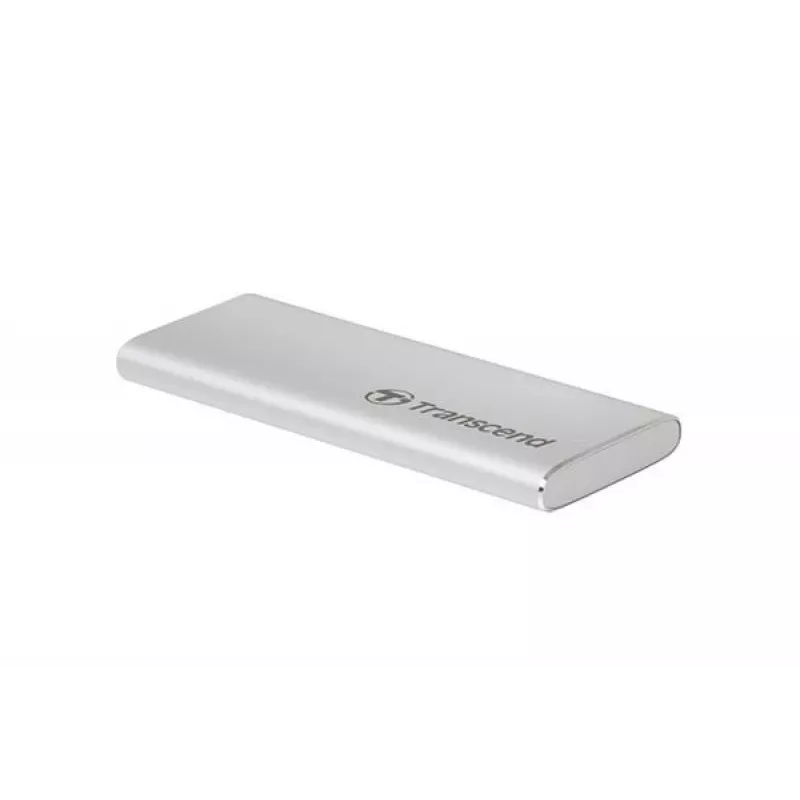 Przenośny dysk SSD Transcend ESD260C 500 GB USB Typ-C 3.2 Gen 2, srebrny