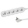 Listwa zasilająca ESPERANZA ELK207W — kabel 1,5 m, 5 gniazd AC typu E, do użytku wewnątrz pomieszczeń, 220–250 V