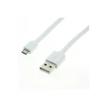 ROLINE - Kabel USB - USB Typ A, 4-pin (M) - 5-pin Micro-USB Typ B (M) - 1 m (USB/USB 2.0) - Formowany - Biały (11.02.8761)