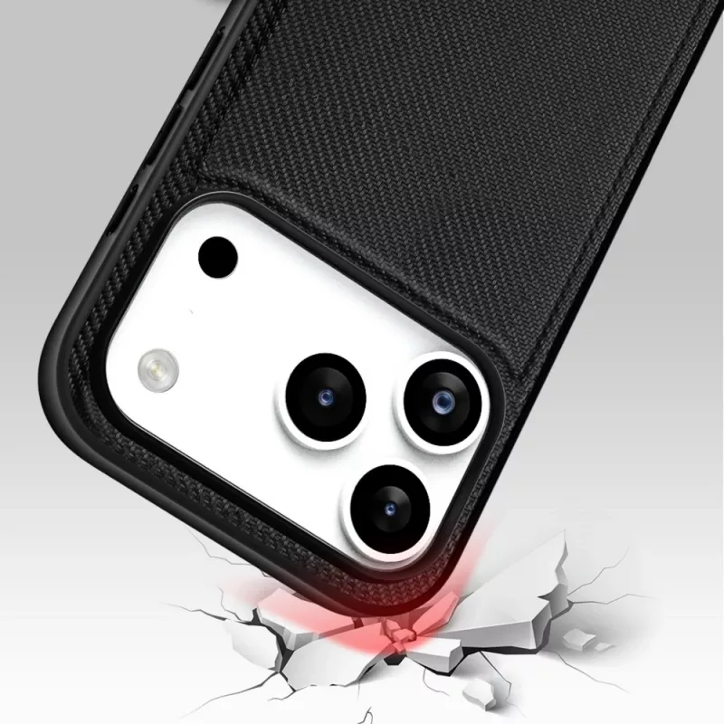 Nevox StyleShell NYLO 2528 etui dla iPhone 17 Pro, czarny