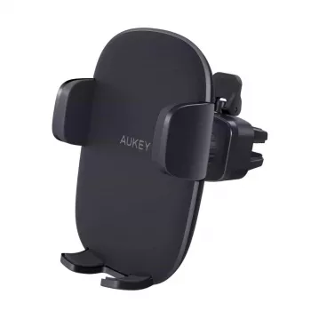 Uchwyt na telefon Aukey HD-C48 regulowany o 360° do smartfonów i małych tabletów, mocowanie zaciskowe, obrotowe ramię