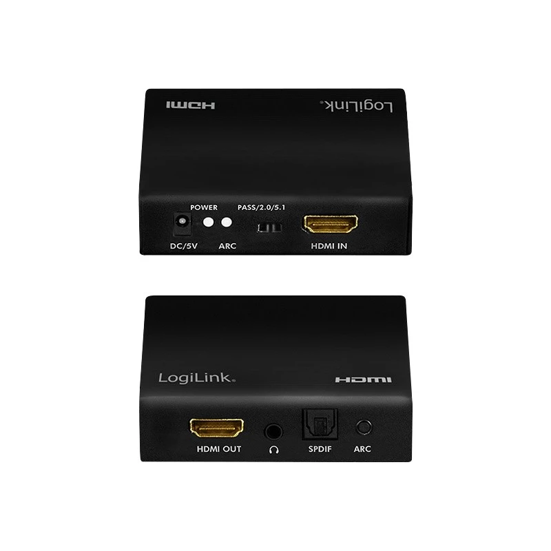 Ekstraktor audio HDMI 2CH/5.1CH, 4K/60Hz