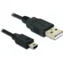 Kabel USB DeLOCK 82273 USB 2.0 1 m USB A Mini-USB B Czarny