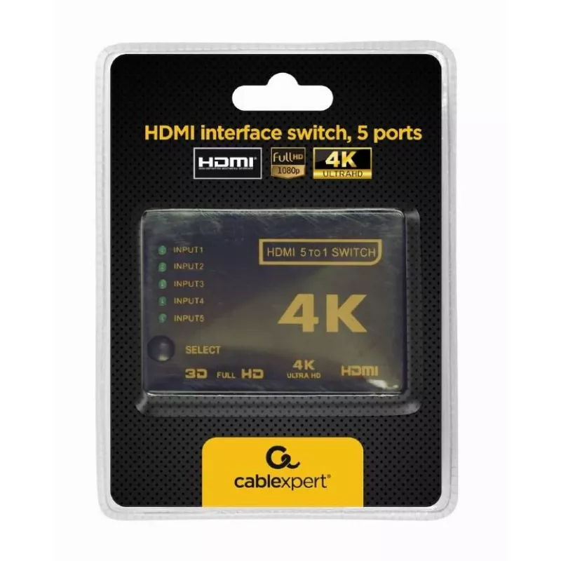 Przełącznik wideo Gembird DSW-HDMI-53