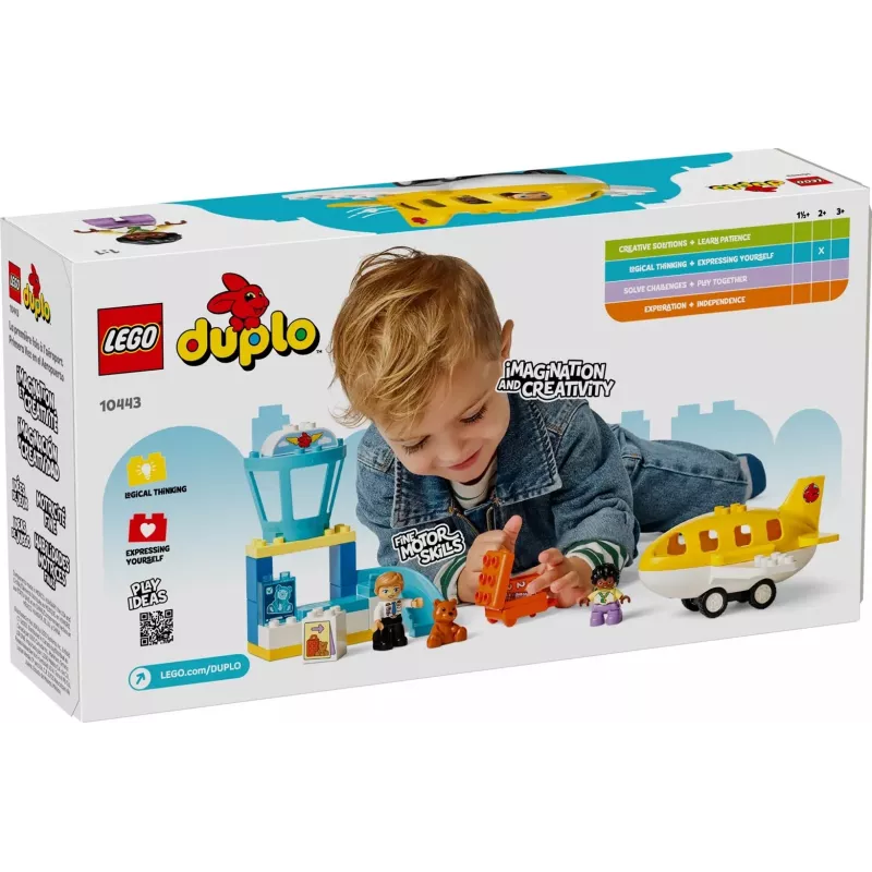 LEGO DUPLO 10443 Pierwsza wizyta na lotnisku