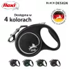 Flexi Czarny Design L 5 m Smycz dla psa zwijana