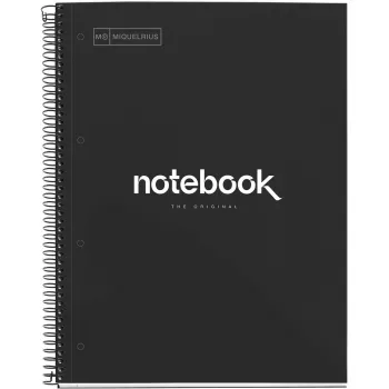MIQUELRIUS College Notebook Emotions 1 squaczerwony DIN A4 inner margin (A460490)