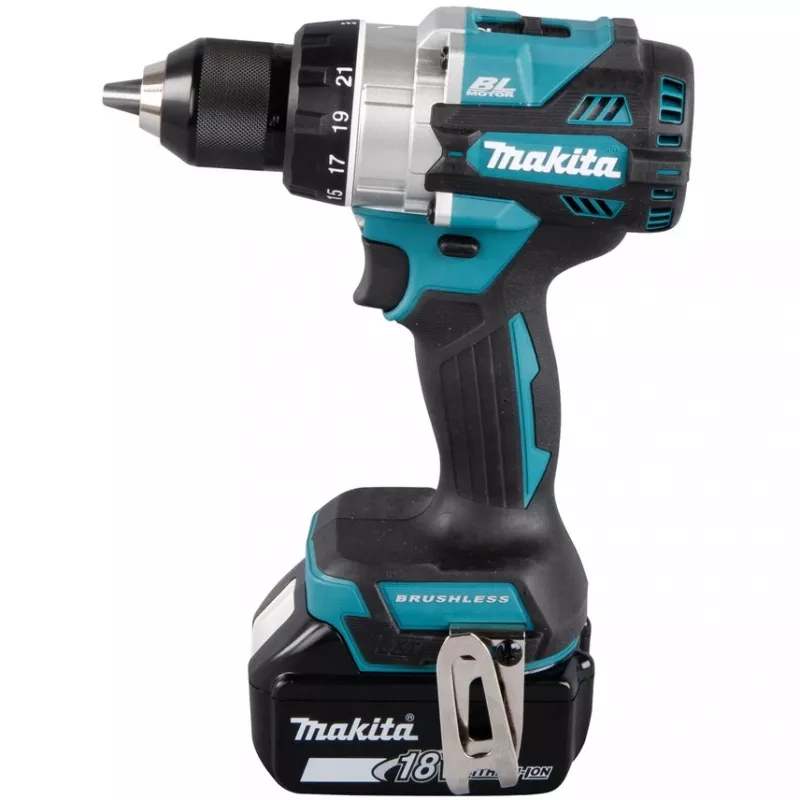 Makita DDF486RTJ wiertarka 2100 obr./min 2,6 kg Czarny, Niebieski