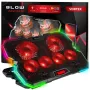 6 FAN VORTEX RGB podstawka chłodząca do laptopa