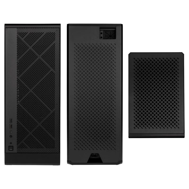 SilverStone ALTA G1M - microATX Tower - micro ATX - bez zasilacza (SFX12V/SFX-L12V) - Czarny - USB/Audio