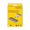 Karta PCI Express x16 DeLOCK 90566 NVMe M.2 Key M