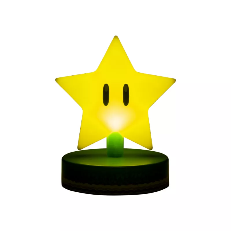 Lampa stołowa Paladone Super Mario Super Star Icon Light — dekoracyjna lampka nocna LED