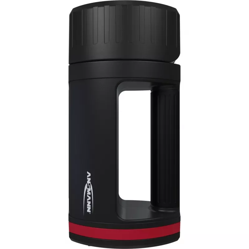 Lampa ręczna Ansmann HS20R Pro Czarno-Czerwona LED 10400 mAh