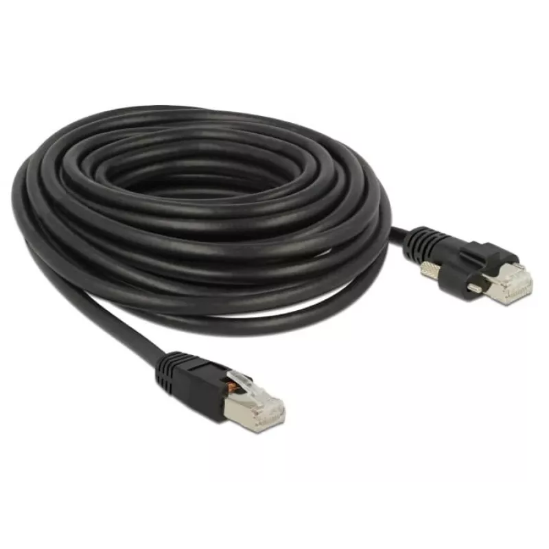 Kabel sieciowy DeLOCK 85672 RJ-45 Cat6 10 m Czarny