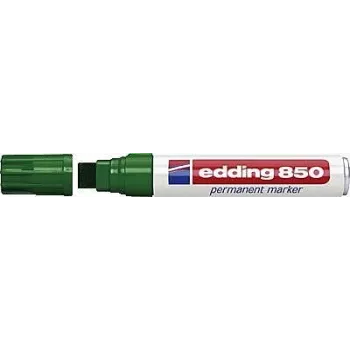 Permanentny marker Edding 850 Block zielony 5 szt.
