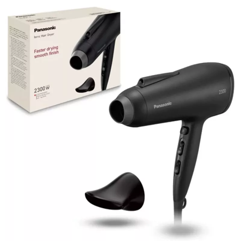 Suszarka do włosów Panasonic | EH-NE85-K825 | 2500 W | Liczba ustawień temperatury 3 | Funkcja jonizacji | Czarny