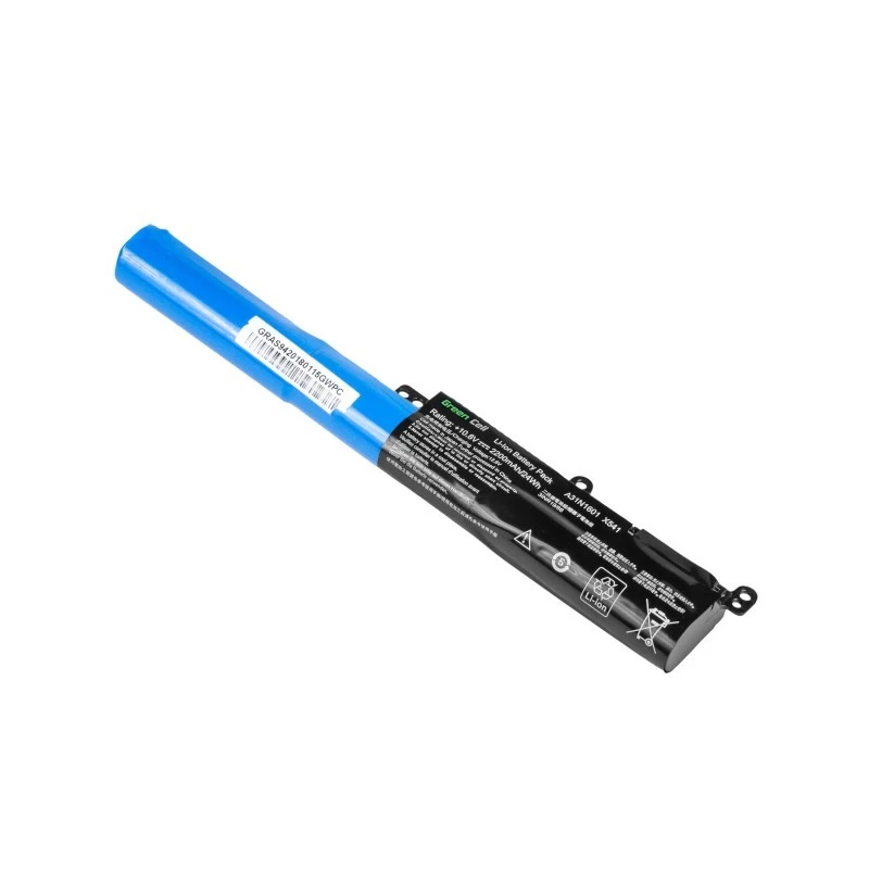 Bateria do laptopa zielony Cell AS94 do ASUS R541N R541S R541U Vivobook Max F541N F541U X541N X541S — 10,8 V, 2200 mAh, Li-Ion, 3 ogniwa
