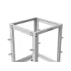 Szafa rack 19 15U 600x600-1100 szara