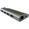 Stacja dokująca do laptopa LC-Power LC-HUB-C-MULTI-5 USB 3.2 Gen 1 Type-C przewodowa