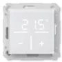 Szklany termostat ścienny Homematic IP 161333A0 z czujnikiem CO2, cyfrowy RF, 230 V, 54,5×54,5×29 mm
