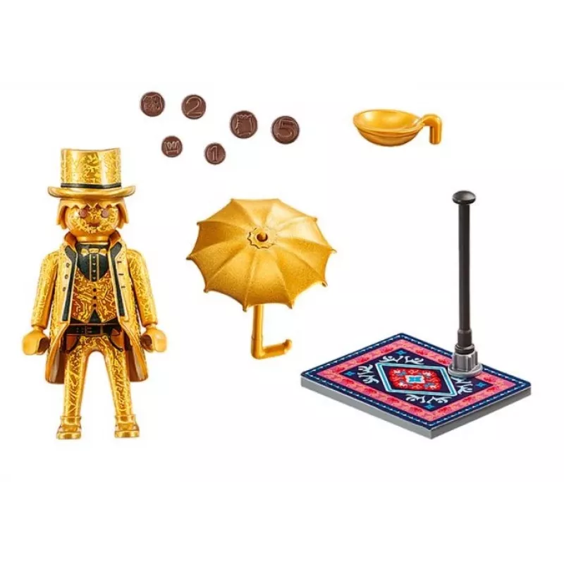 Playmobil 70377 Special Plus Uliczny Wykonawca Zabawne Kreatywne Zestawy do Odgrywania Ról Dla Dzieci w Wieku 4+