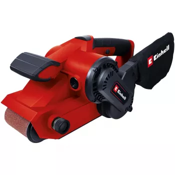 Szlifierka taśmowa TC-BS 8038 (czerwono-czarna, 800 W)