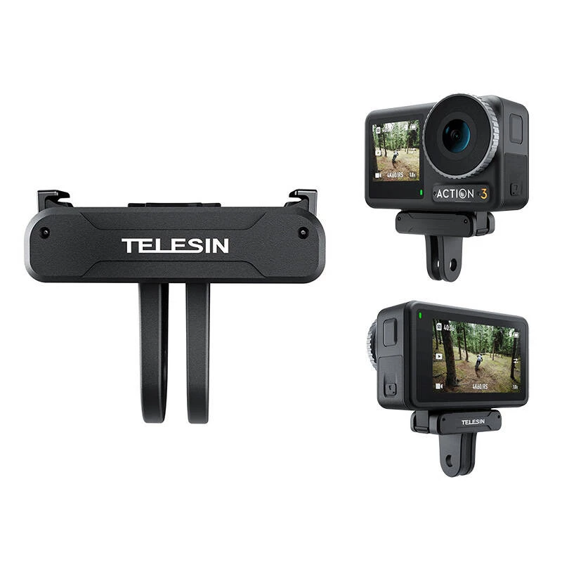 Magnetyczny adapter z dwoma zaczepami Telesin OA-TPM-T04 do kamery DJI Action 4/3