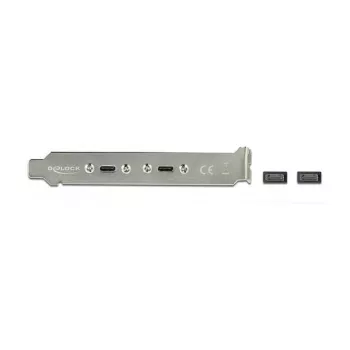 Slot Bracket DeLOCK 89935 z 2 portami USB Type-C