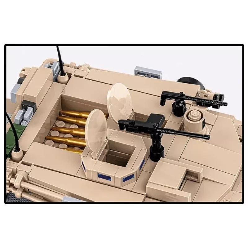 Klocki konstrukcyjne Cobi M1A2 Abrams 1025 elementów model CO BI-2632