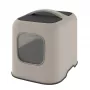 Kuweta kryta Rotho BIALA Beżowa 395×510×443 mm, plastikowa z łopatką