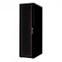 Szafa sieciowa 19-calowa ROLINE Pro 47U 600x1000 mm SxG stojąca, szklane drzwi, czarna, IP20, 600 kg