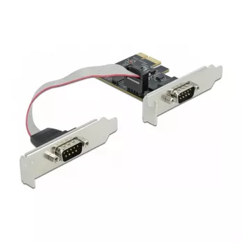 Karta rozszerzeń DeLOCK PCI Express x1 na 2 x szeregowe RS-232