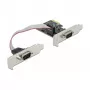 Karta rozszerzeń DeLOCK PCI Express x1 na 2 x szeregowe RS-232