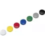 Maul Magnet MAULsolid (Ø x W) 38 mm x 15,5 mm Okrągły Żółty, Czerwony, Niebieski, Biały, Zielony, Szary, Czarny 10 szt. 6163999 (6163999)