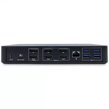 TERRA 1480375 laptop dock/port replicator Wired USB 3.2 Gen 1 (3.1 Gen 1) Type-C Czarny