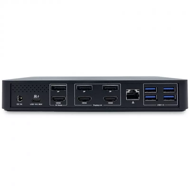 TERRA 1480375 laptop dock/port replicator Wired USB 3.2 Gen 1 (3.1 Gen 1) Type-C Czarny