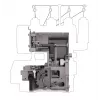 Overlock SINGER 14HD854 Heavy Duty elektryczny 120W szary