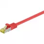 Kabel krosowy RJ45 Goobay CAT 6A S/FTP 500 MHz 2 m Czerwony