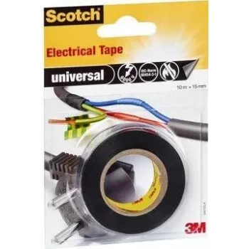 Taśma izolacyjna Scotch universal/4401BLA 1,5 cm x 10 m czarna (4401BLA)