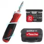 Wkrętarka elektryczna Speede® PocketDrive z kasetą na bity i torbą