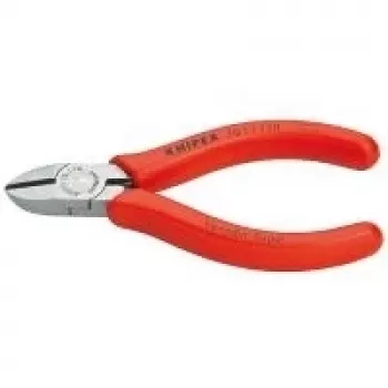 Knipex szczypce boczne dł.110mm główka pol. kulista końcówka max.1,2mm