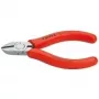 Knipex szczypce boczne dł.110mm główka pol. kulista końcówka max.1,2mm