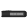 Power bank zielony Cell CJSGC03 8000 mAh Li‑Ion, wyświetlacz OLED, USB‑C i USB‑A, wyjście 500 mA, wbudowana latarka