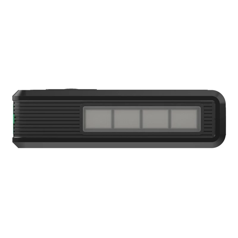 Power bank zielony Cell CJSGC03 8000 mAh Li‑Ion, wyświetlacz OLED, USB‑C i USB‑A, wyjście 500 mA, wbudowana latarka