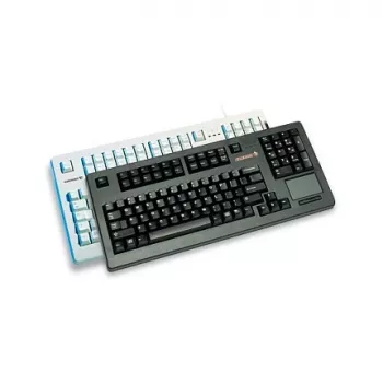 Przewodowa klawiatura Cherry TouchBoard G80-11900 w układzie szwajcarskim, czarna, 105 klawiszy, USB, kabel 1,75 m