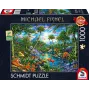 Michael Fishel: Rajska wyspa, Puzzle 1000 elementów