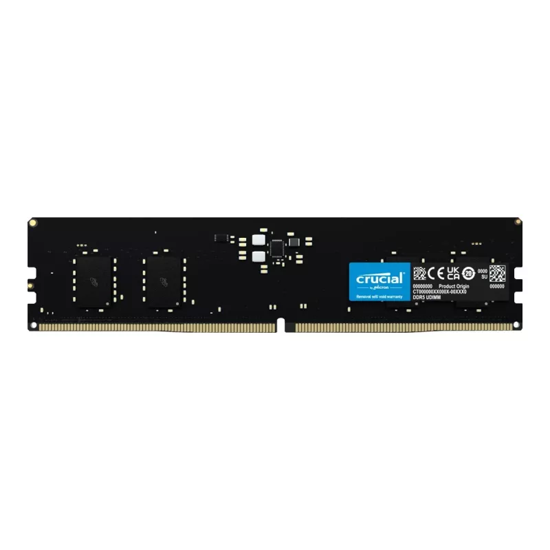 Crucial CT8G48C40U5 memory module 8 GB 1 x 8 GB DDR5 4800 MT/s