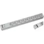 Bachmann 333.416 – listwa zasilająca 1U 8 gniazd AC szaro-srebrna