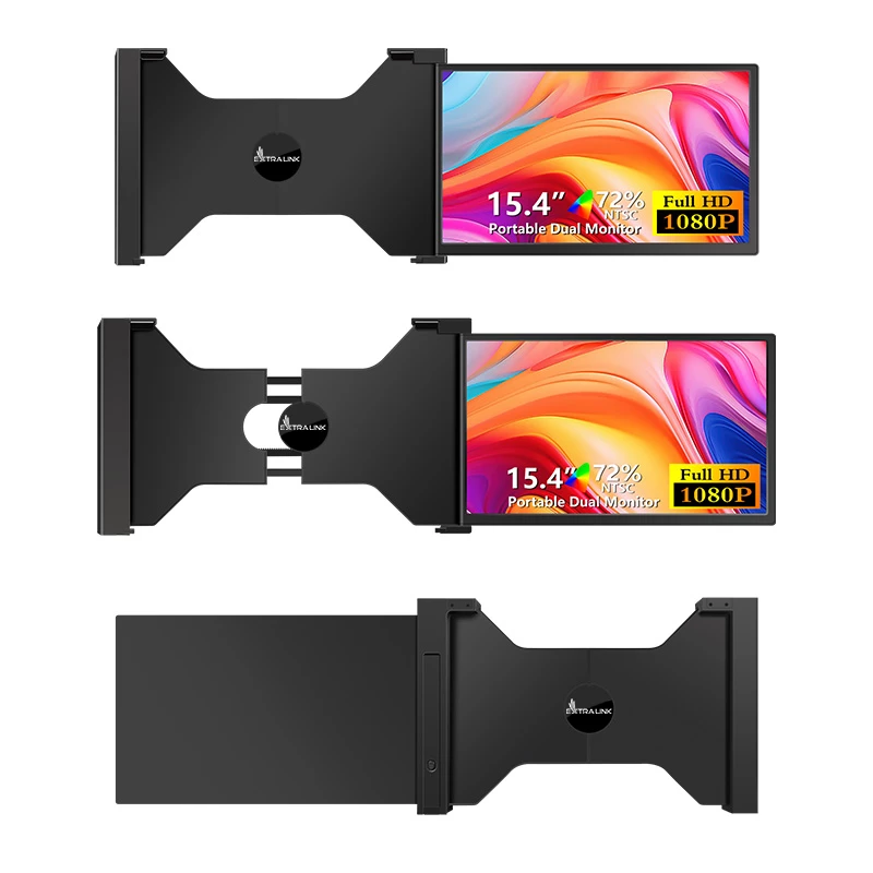 Przenośny monitor do laptopa Extralink Smart Life S3 15.4, 1 monitor, IPS, 1920x1080